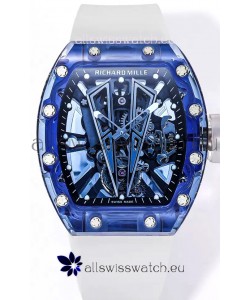 Richard Mille RM27-03 Sapphire Casing with Genuine Tourbillon Movement 1:1 Ultimate Replica