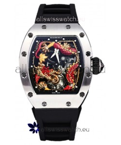 Richard Mille RM057 Dragon Dial Stainless Steel Watch in Swiss Automatic Movement