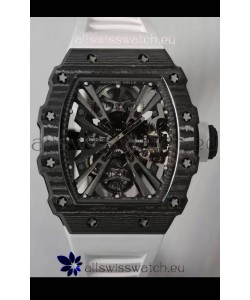 Richard Mille RM12-01 Carbon Fiber Case Genuine Tourbillon Movement 1:1 Mirror Replica Watch
