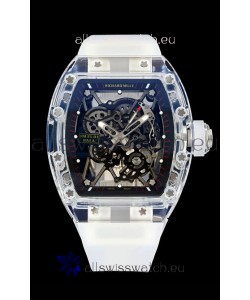 Richard Mille RM35-01 Transparent Sapphires Casing with Genuine Tourbillon Super Clone Watch