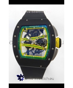 Richard Mille Super Clone RM061 Ceramic RMUL2 Edition Watch Green Dial