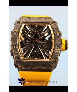 Richard Mille RM12-01 Carbon Fiber Case Genuine Tourbillon Movement 1:1 Mirror Replica Watch