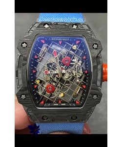 Richard Mille RM27-04 Carbon Fiber Casing 1:1 Swiss Replica Watch 