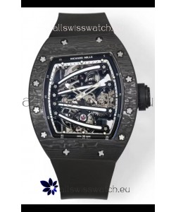 Richard Mille Super Clone RM59-01 Carbon NTPT Case Black Dial Swiss Replica Watch