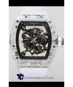 Richard Mille RM055 Transparent Sapphires Casing with Genuine Tourbillon Super Clone Watch