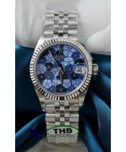 Rolex Datejust Cal.3235 Movement Super Clone Stainless Steel 31MM Motif Dial Watch 