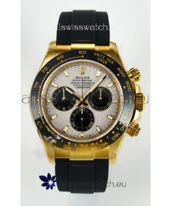 Rolex Daytona Super Clone 116518 Yellow Gold Meteorite Dial Original Cal.4130 Movement