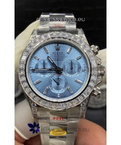 Rolex Cosmograph Daytona M116506-0002 ICE BLUE Dial Original Cal.4130 Movement - Ultimate 904L Steel Watch