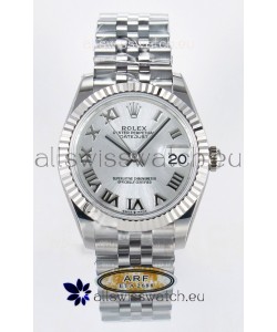 Rolex Super Clone Datejust ETA 2688 Movement 31MM Stainless Steel Case and Roman Dial Watch 