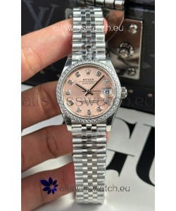 Rolex Super Clone Datejust ETA 2688 Movement 31MM Stainless Steel Case Champange Dial Watch