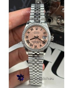 Rolex Super Clone Datejust ETA 2688 Movement 31MM Stainless Steel Case Champange Dial Watch
