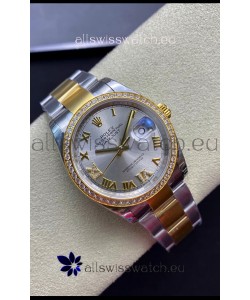 Rolex Datejust 126283RBR-0018 36MM Swiss 1:1 Mirror Replica in 904L Silver Dial