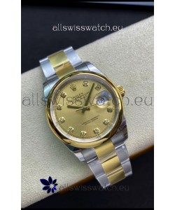 Rolex Datejust 126203 36MM Swiss 1:1 Mirror Replica Watch in 904L Steel - Gold Dial