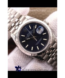 Rolex Datejust 126234 36MM Swiss Replica in 904L Steel in Blue Dial 1:1 Mirror Replica