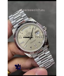 Rolex Day Date Presidential 904L Steel 40MM - Matte Dial 1:1 Mirror Quality Watch