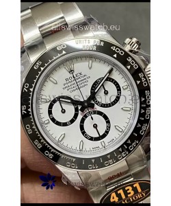 Rolex Cosmograph Daytona M126500LN White Dial Cal.4131 Movement - 904L Steel Watch
