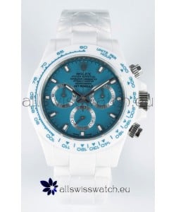 Rolex Daytona AET Remould Dark Blue Dial Full Ceramic Strap Watch in Cal.4130 Movement