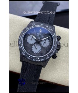 Rolex Daytona DiW All Carbon Graphite Edition Watch - Forged Cabon Casing 1:1 Mirror Replica