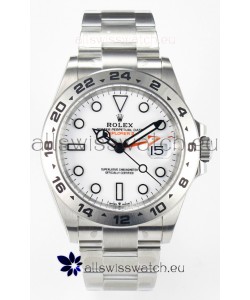 Rolex Explorer II Super Clone M216570-002 1:1 Mirror Replica Watch - White Dial CAL. 3285 Movement