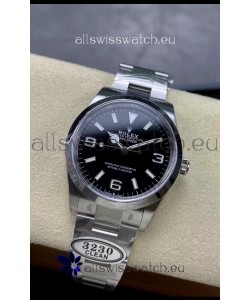 Rolex Explorer I M124270 Black Dial 36MM - 904L Steel in ETA 3230 Movement 