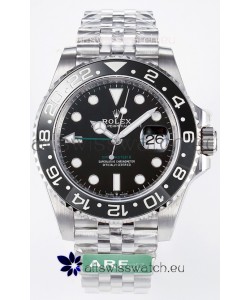 Rolex GMT Masters II Super Clone 126710GRNR "Bruce Wayne" 904L Jubilee Strap Steel Swiss Replica Watch
