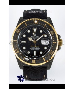 Rolex GMT Masters II Super Clone DiW Edition Swiss Replica Lightweight Carbon Casing Watch 
