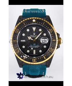 Rolex GMT Masters II Super Clone DiW Edition Swiss Replica Lightweight Carbon Casing Watch 