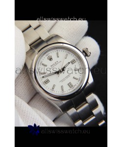 Rolex Oyster Perpetual Japanese Movement Replica Watch 36MM - White Dial