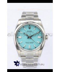 Rolex Oyster Perpetual REF#126000 36MM Swiss Movement Swiss Replica Blue Dial 904L Steel 1:1 Mirror Replica Watch