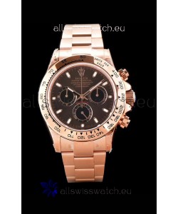 Rolex Daytona 116505 Rose Gold Original Cal.4130 Movement - 1:1 Mirror 904L Steel Watch