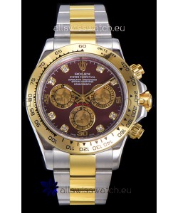 Rolex Daytona Two Tone Yellow Gold Original Cal.4130 Movement - 1:1 Mirror 904L Steel Watch