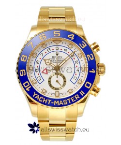 Rolex Yachtmaster II Stainles Steel Ref.116688 1:1 Yellow Gold Swiss Replica Watch 