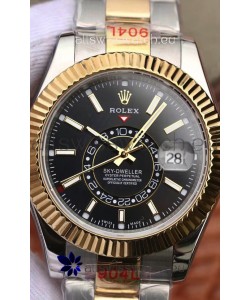 Rolex Sky-Dweller Oystersteel and Yellow Gold Oyster 42MM 1:1 Mirror Replica Watch 