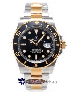 Rolex Submariner 41MM Date Ceramic Two Tone 126613LN - Replica 1:1 Mirror - Ultimate 904L Steel Watch