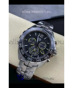 Tag Heuer F1 Edition Swiss Quartz Watch in Grey Dial Stainless Steel Casing 