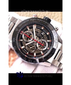 Tag Heuer Carrera Heuer 01 Swiss Replica Watch in Steel Casing/Strap