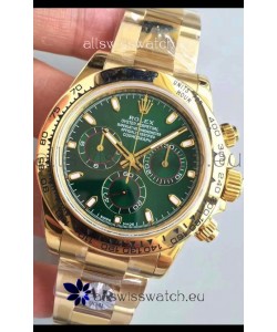 Rolex Cosmograph Daytona 116508 Yellow Gold Original Cal.4130 Movement - Improved Ultimate 904L Steel Watch
