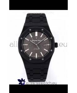 Audemars Piguet Royal Oak PVD Coated Swiss Replica Watch 3120 Swiss Movement - Grey Dial 