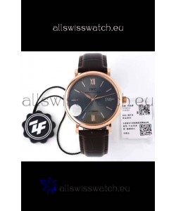 IWC Portofino Automatic 1:1 Mirror Quality Rose Gold Casing Swiss Replica Watch
