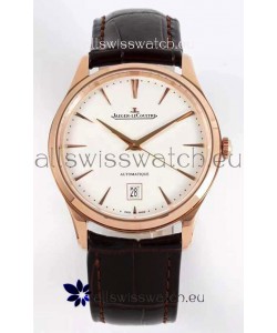 Jaeger LeCoultre Master Ultra Thin Rose Gold Swiss 1:1 Mirror Replica Watch