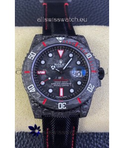 Rolex Submariner DiW Carbon Fiber Edition Swiss Replica Watch - 1:1 Mirror Replica