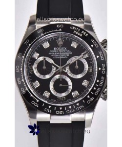 Rolex Cosmograph Daytona 116509 Black Dial Cal.4130 Movement - 904L Steel Watch