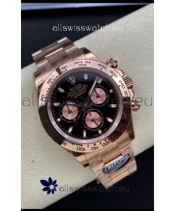 Rolex Daytona 116505 Rose Gold Original Cal.4130 Movement - 1:1 Mirror 904L Steel Watch