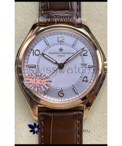 Vacheron Constantin Fiftysix Edition Rose Gold Steel 1:1 Mriror Replica White Dial 