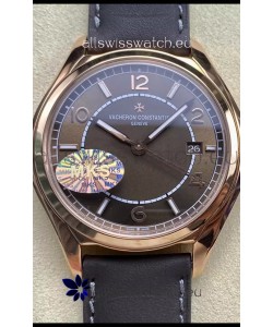 Vacheron Constantin Fiftysix Edition Rose Gold Steel 1:1 Mriror Replica Brown Dial 