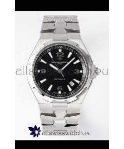 Vacheron Constantin Overseas 1:1 Mirror Swiss Replica Watch in Black Dial - Steel Strap