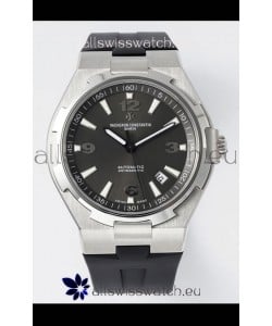 Vacheron Constantin Overseas 1:1 Mirror Swiss Replica Watch in Grey Dial - Rubber Strap