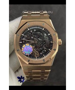 Audemars Piguet Royal Oak Double Balance Wheel Openworked Edition 1:1 Mirror Swiss Replica Watch 