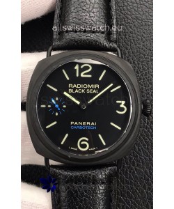 Panerai Radiomir Carbotech Edition Swiss Replica Watch in 1:1 Mirror Quality 