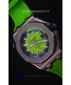 Audemars Piguet Royal Oak New Diver 1:1 Swiss Replica Watch in Green